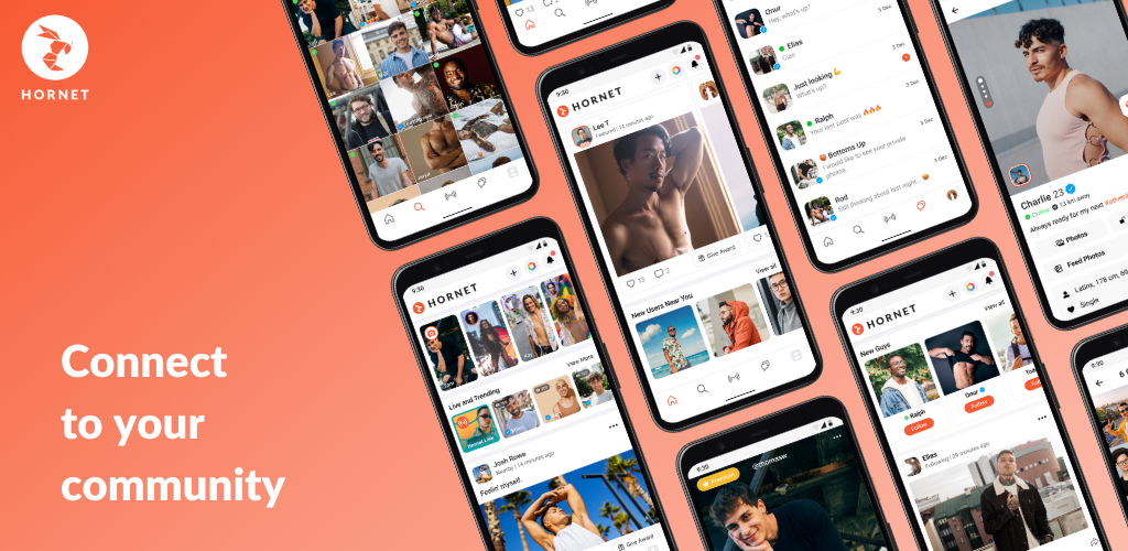 Hornetās like a gay Instagram with dating on the side, mixing profiles, news, and global vibes.