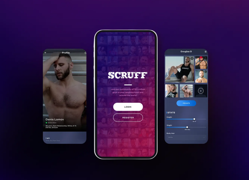 Scruffās got a chill, scruffy vibe think beards, bears, and a slightly older crowd. Itās like your fave gay dive bar.